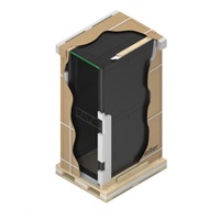 APC NetShelter SX, Server Rack Enclosure Gen 2, Shock Packaging, 2500 lbs, Black, 48U x 750W x 1070D
