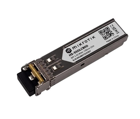 MikroTik HS-55DLC80D 1G/2.5G SFP SM modul (80km)