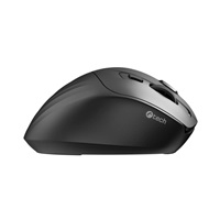 C-TECH myš WLM-23 Dual mode, bezdrátová, BT5.0 + 2,4GHz, 3200DPI, 7 tlačítek, USB nano receiver, černá