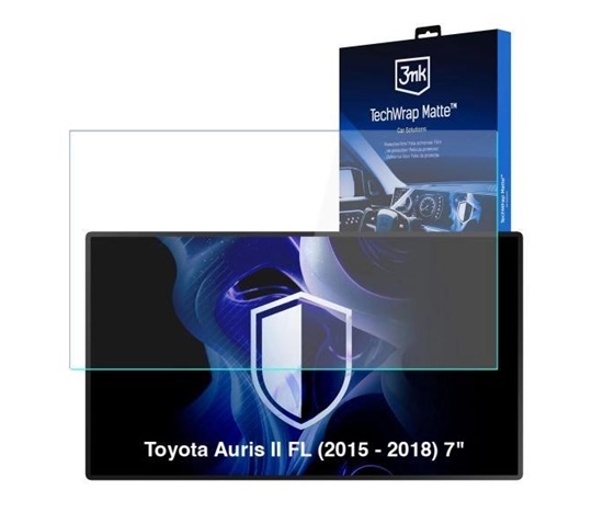 3mk TechWrap Matte Center Display pro Toyota Auris II FL 7" (2015-2018)