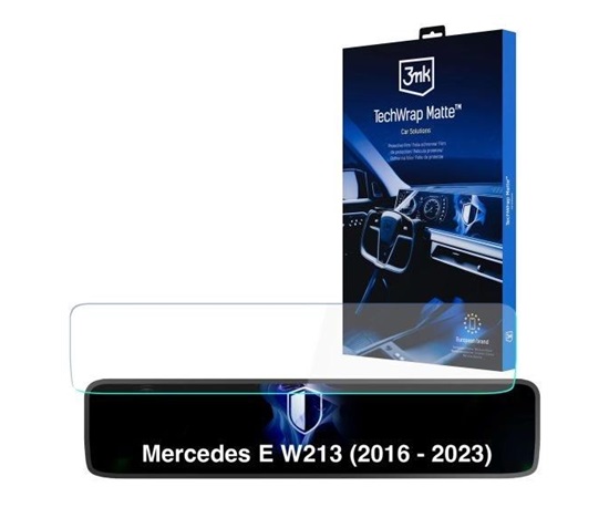 3mk TechWrap Matte Center Display pro Mercedes E W213 (2016-2023)