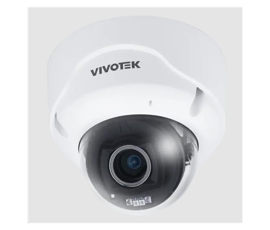 Vivotek FD9389-EHTV-V3L Venkovní IP kamera 5MPx dome, 95.4-28.7°, Smart IR 40 m, SPZ ve VSS, AI VCA analýzy