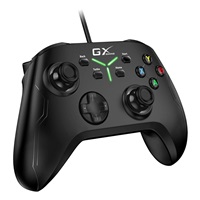 GENIUS GX Gaming gamepad GX-21UV, drátový, USB, duální vibrace, pro PC, PS3, PS4, Switch, Switch Lite a Android