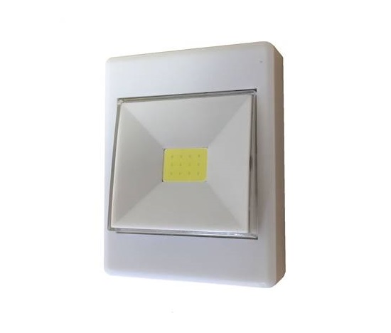 Konnoc S-3538 3W LED COB svítilna vypínač