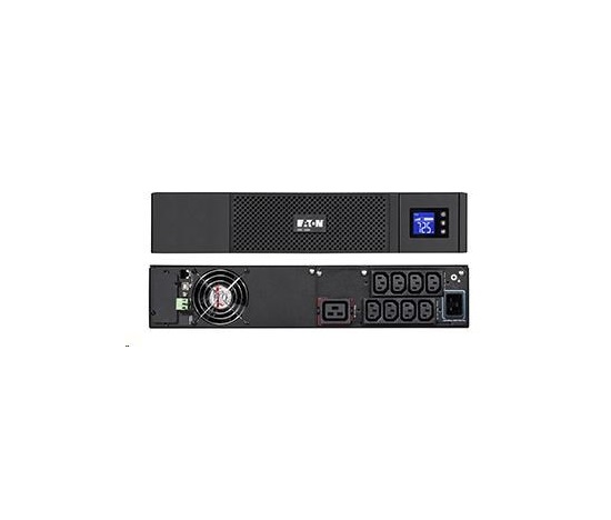 Eaton -rozbalen test vrácen- 5SC 2200i RT2U, UPS 2200VA / 1980W, 8 zásuvek IEC, LCD, rack/tower