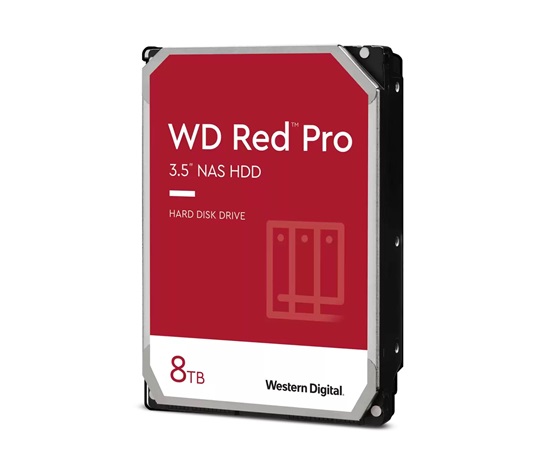 WD RED Pro NAS WD8006FFBX 8TB, SATA III 3.5", 256MB 7200RPM, 235MB/s, CMR