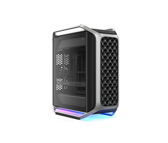 Cooler Master case COSMOS ALPHA, E-ATX, Průhledná bočnice, 2x200 mm Fan, Stříbrná