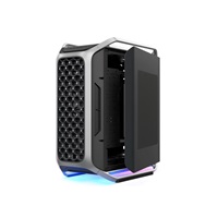 Cooler Master case COSMOS ALPHA, E-ATX, Průhledná bočnice, 2x200 mm Fan, Stříbrná