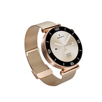 BAZAR - Garett Smartwatch ROSE zlatá, Mesh steel - Poškozený obal (Komplet)