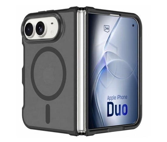 3mk ochranný kryt Misty MagCase Black pro Apple iPhone Duo