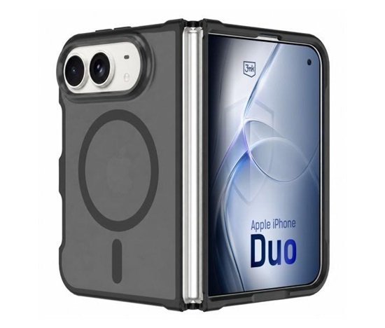 3mk ochranný kryt Smoke MagCase pro Apple iPhone Duo