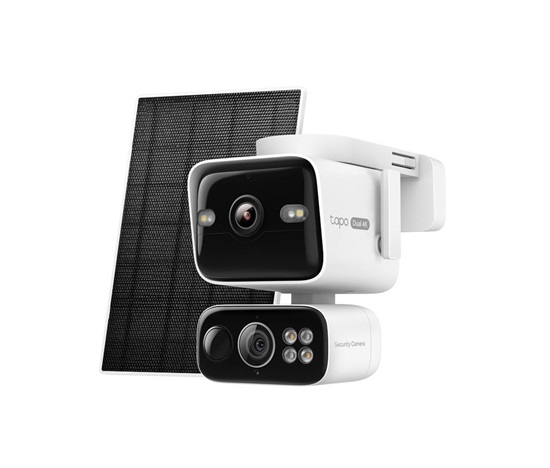 TP-Link Tapo C675D KIT venkovní/outdoor otočná kamera,solární panel (2x 8MP, 4K 2160p, IR 15m, WiFi, micro SD card)