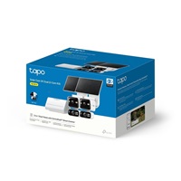 TP-Link Tapo HB410 2x venkovní/outdoor otočná kamera C645D, 1x Tapo H500 (2x 3MP, 2K 1296p, IR 10m, WiFi, micro SD card)
