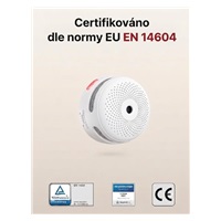 BAZAR - X-Sense XS01 Samostatný detektour kouře s vestavěnou 10letou baterií - Poškozený obal (Komplet)