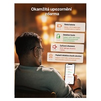 BAZAR - X-Sense SC07-MR kombinovaný RF detektor kouře a CO pro stanici SB550 - Poškozený obal (Komplet)