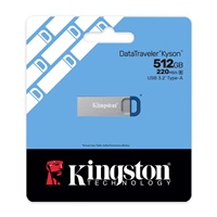 Kingston Flash Disk 512GB USB3.2 Gen 1 DataTraveler Kyson, R:220MB/s