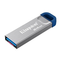 Kingston Flash Disk 64GB USB3.2 Gen 1 DataTraveler Kyson, R:220MB/s