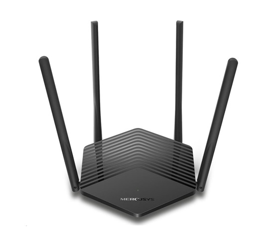 MERCUSYS MR60X WiFi6 router v2.2 (P/N:0850500256) (AX1500,2,4GHz/5GHz,2xGbELAN,1xGbEWAN)