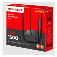 MERCUSYS MR60X WiFi6 router v2.2 (P/N:0850500256) (AX1500,2,4GHz/5GHz,2xGbELAN,1xGbEWAN)