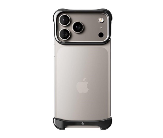 Arc Pulse - hliníkový ochranný rám na iPhone 18 Pro, grafitový