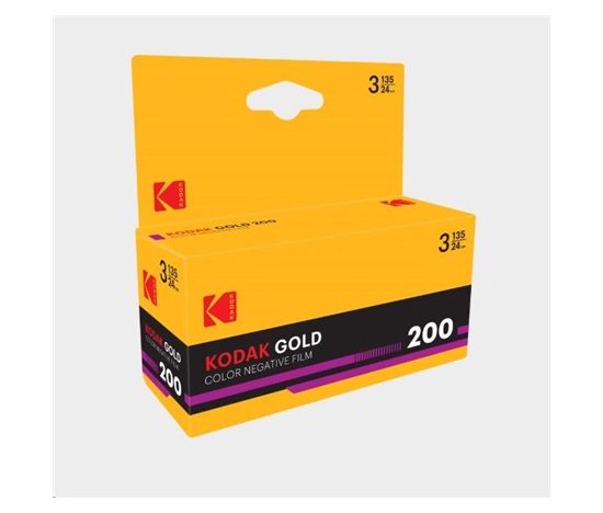 Kodak Eastman Kodak Gold 200 135-24 exp 3-pack Horizontal
