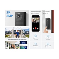 MERCUSYS D210 Chytrý video zvonek (3MP, 2K, WiFi, IR 8m, microSD, IP54)