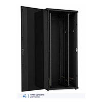 TRITON 19" rozvaděč stojanový RMA 45U 800x1000, 800kg, skleněné dveře, svařovaný, černý