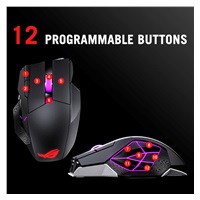 ASUS myš ROG Spatha X 65K, Bezdrátová, až 65 000 DPI, ARGB, černá