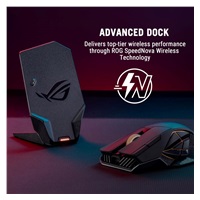 ASUS myš ROG Spatha X 65K, Bezdrátová, až 65 000 DPI, ARGB, černá