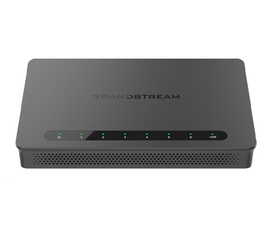 Grandstream GWN7002 VPN router 2 SFP, 4 Gb porty / 1 PoE in, 2 PoE out