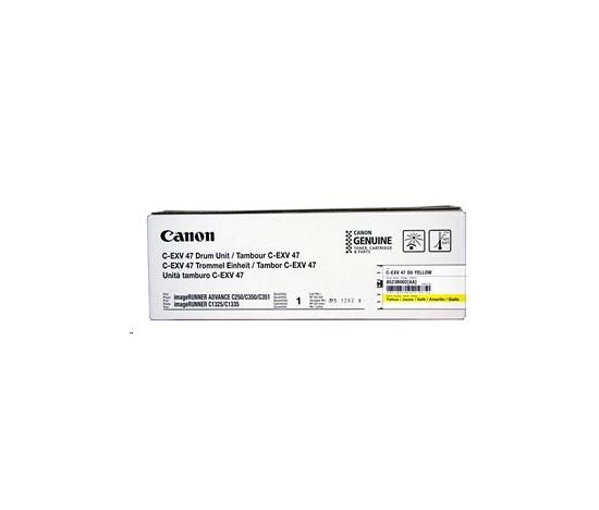 Canon DRUM C-EXV47 YELLOW (pro iR-ADV C250/ C350/C351/C1335/C1325)