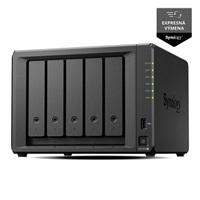 Synology DS1525neo+ DiskStation (4C/RyzenV1500B/2,2GHz/4GBRAM/5xSATA/2xM.2/2xUSB3.2/2x2,5GbE/1xPCIe/2xUSB-C)