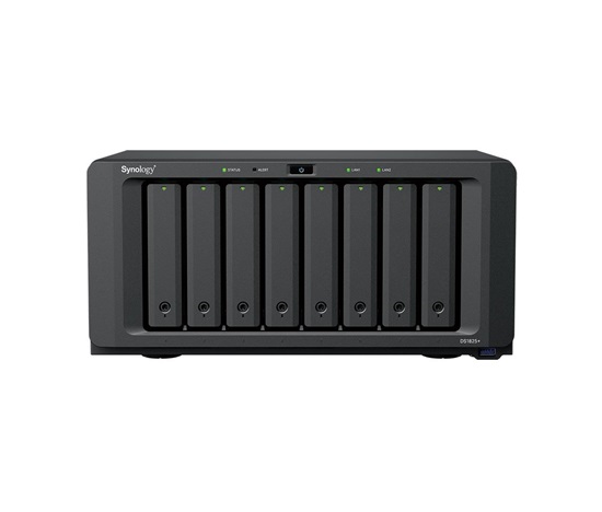 Synology DS1825neo+ DiskStation (4C/Ryzen V1500B/2,2GHz/4GBRAM/8xSATA/2xM.2/3xUSB3.2/2x2,5GbE/1xPCIe/2xUSB-C)