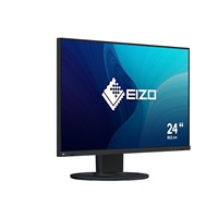 EIZO MT 24" EV2400R-BK FlexScan, IPS, 1920x1200, 350nit, 1300:1, 5ms, DisplayPort, HDMI, USB, Repro, Černý