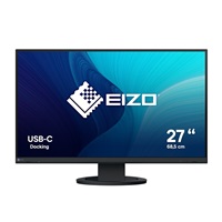 EIZO MT 27" EV2740S-BK FlexScan, IPS, 3840x2160, 350nit, 1000:1, 6ms, DisplayPort, HDMI, USB-C, USB, PD, Repro, Černý