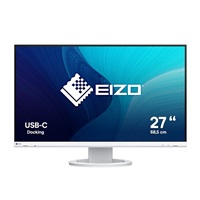 EIZO MT 27" EV2740S-WT FlexScan, IPS, 3840x2160, 350nit, 1000:1, 6ms, DisplayPort, HDMI, USB-C, USB, PD, Repro, Bílý
