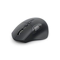 Hama Ergo myš "WM-900" pro více zařízení, bezdrátová/BT, LED, černá