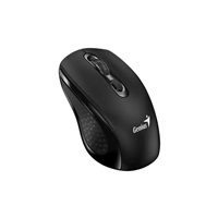 GENIUS NX-8025S-DPI Black/ 1600 dpi/ bezdrátová/ tichá/ 4tlačítková/ černá