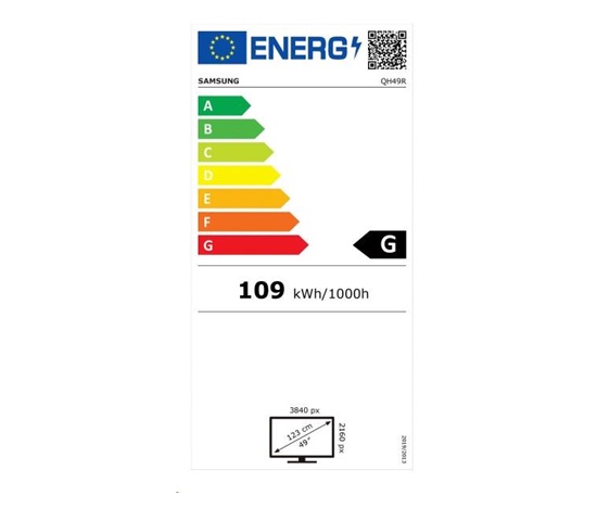 SMART Signage LED QH50C 50" LH50QHCEBGCXEN - pošk. obal zboží ve 100% stavu