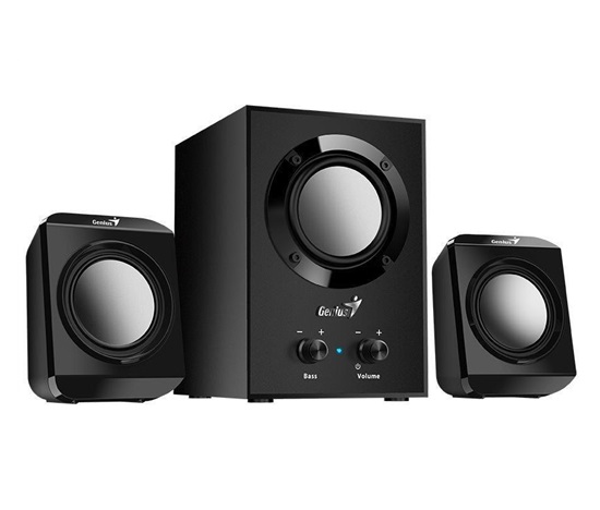 GENIUS reproduktory SW-2.1 300/ 2.1/ 10 W/ černá ver II