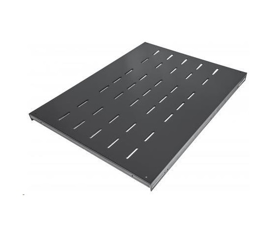 BAZAR - Intellinet police do racku 19", Fixed Shelf, 1U, 600mm, max 100kg, černá - Rozbaleno (Komplet)