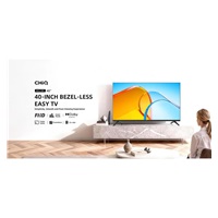 CHiQ 40D210M TV 40", FHD, klasická TV, ne-smart, hotelový mód, Dolby Audio, Frameless, metalická