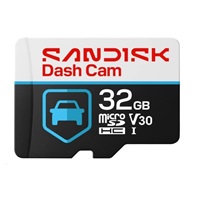 SanDisk MicroSDHC karta 512GB Dash Cam High Endurance (R:100/W:40 MB/s, Class 10, U3 V30)