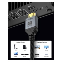 PremiumCord Kabel Ultra HD HDMI 2.2 16K@60Hz, 8K@240Hz, 4K@480Hz, pozlacený, 1m