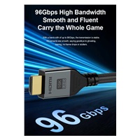 PremiumCord Kabel Ultra HD HDMI 2.2 16K@60Hz, 8K@240Hz, 4K@480Hz, pozlacený, 3m