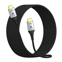PremiumCord Ultra High Speed HDMI 2.1 optický fiber kabel, 8K@60Hz, pozlacený, 5m