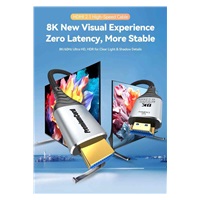 PremiumCord Ultra High Speed HDMI 2.1 optický fiber kabel, 8K@60Hz, pozlacený, 7m