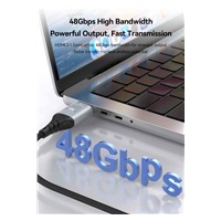 PremiumCord Ultra High Speed HDMI 2.1 optický fiber kabel, 8K@60Hz, pozlacený, 20m