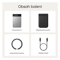 PLAUD Note Pro - AI hlasový záznamník, černý