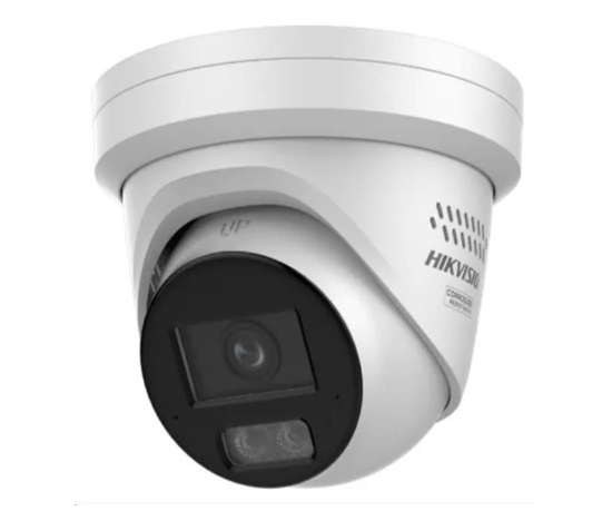Hikvision DS-2CD2347G3-LIS2UY/SL(2.8mm), 4MPix IP Turret Hybrid ColorVu AcuSense kamera; LED/IR 30m, WDR 130dB,audio,